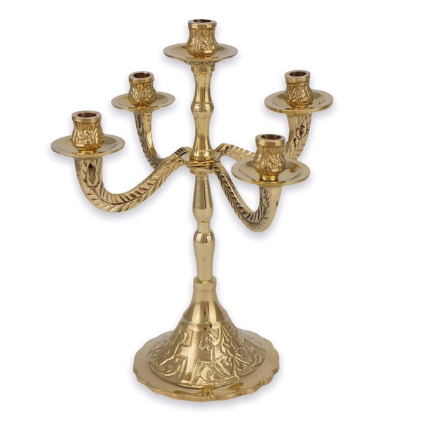 Shop Brass Candelabra Etsy