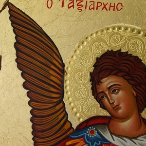 Michael the Archangel Icon, Hand-painted Christian Orthodox Icon on ...