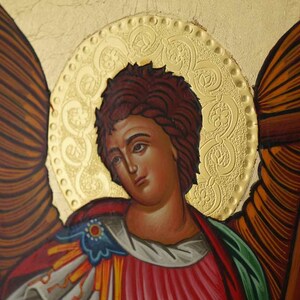 Michael the Archangel Icon, Hand-painted Christian Orthodox Icon on ...