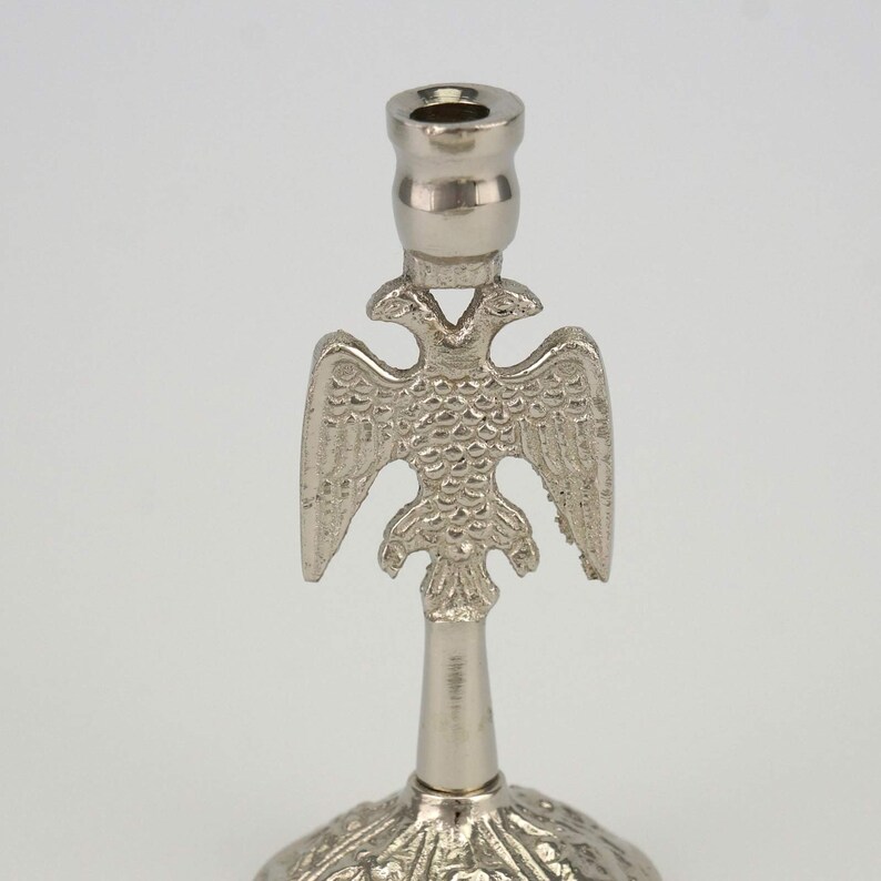 Brass Eagle Candle Holder Church Candlestick 9cm Etsy