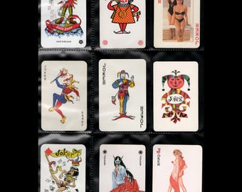唐詩のトランプ 2枚のジョーカー付き ヴィンテージ ジョーカー カード (クラシック トランプ) ジョーカー