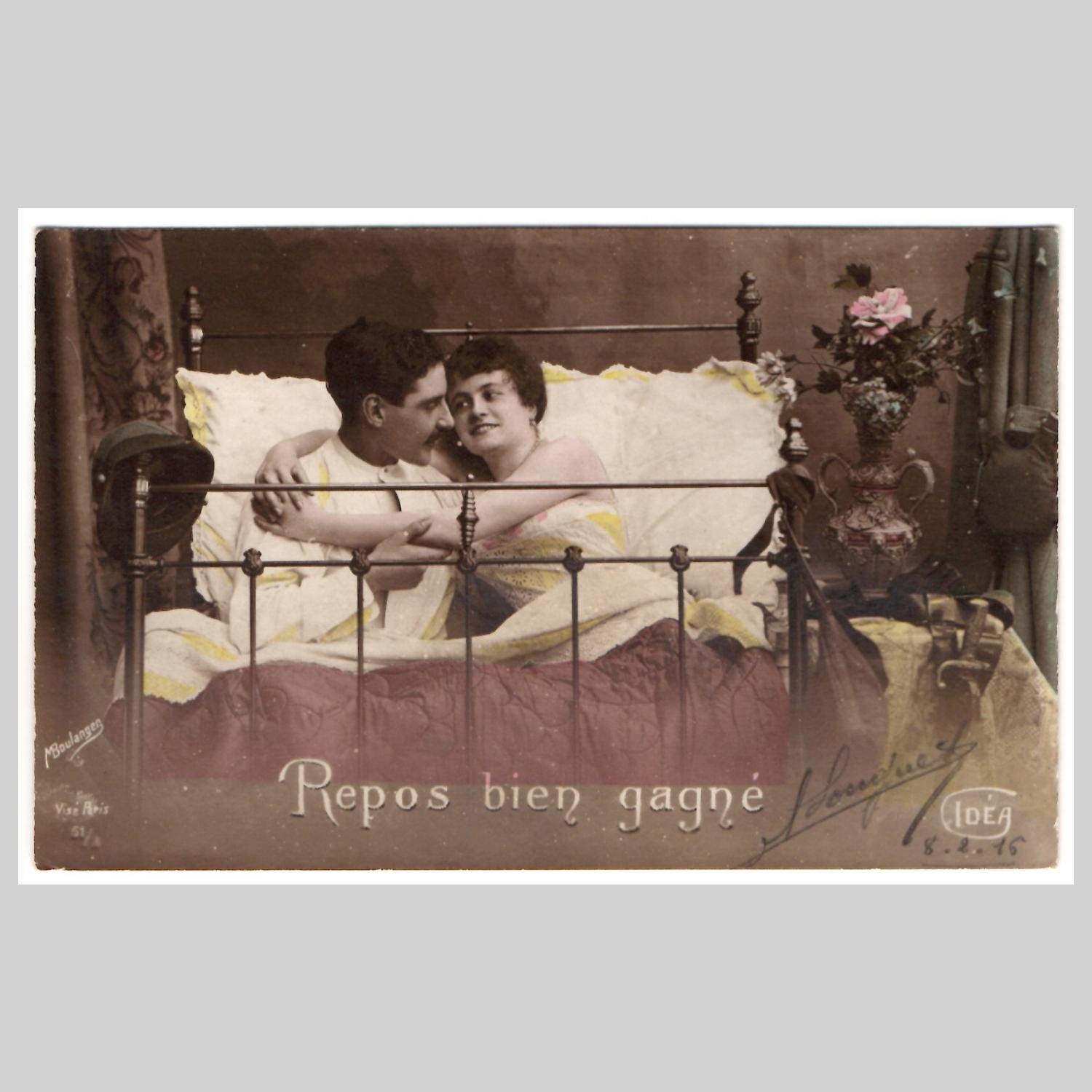 PC ARTIST SIGNED, A. PENOT, RISQUE, TENNIS FÉMININ, Vintage Postcard (b50593