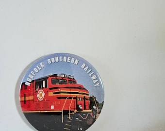 Norfolk Southern Railway Logo / Heritage Locomotive Magnet