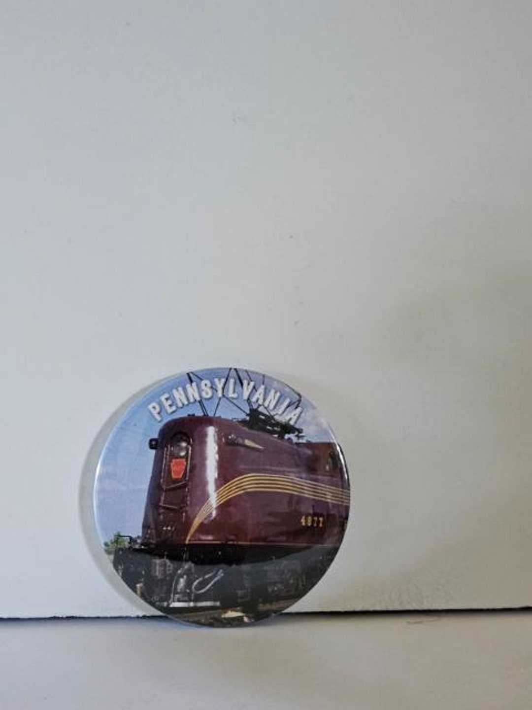 Gg1 Red Pennsylvania RR Red Logo / GG1 Locomotive Magnet - Etsy