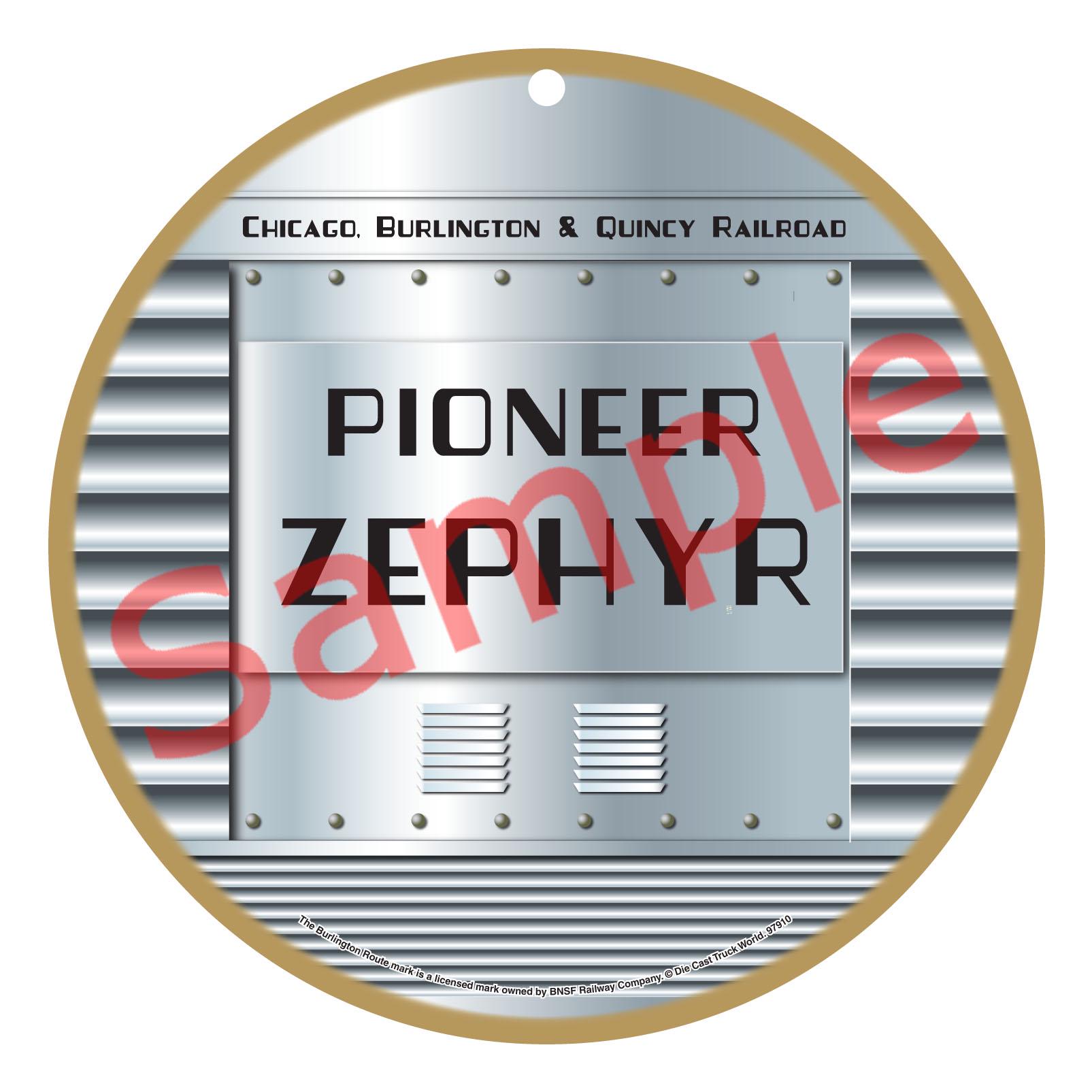 Chicago, Burlington, & Quincy Railroad-the Pioneer Zephyr Drum