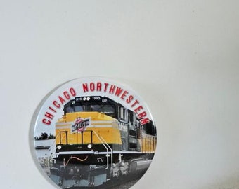Chicago Northwestern Logo / Heritage Locomotive Magnet