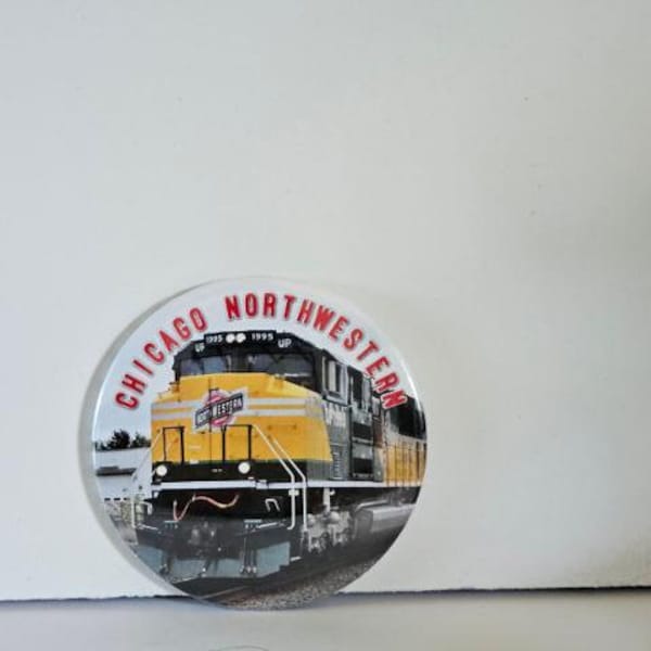 Chicago Northwestern Logo / Heritage Locomotive Magnet