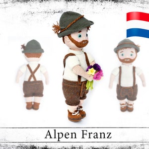 Haakpatroon voor de pop Alpen Franz eBook PDF dutch image 2