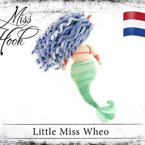 Haakpatroon voor de pop Little Miss Wheo zeemeermin eBook PDF dutch image 3