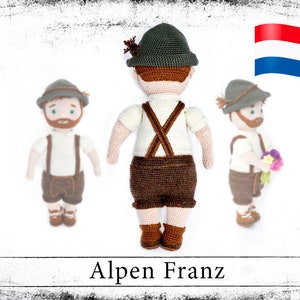 Haakpatroon voor de pop Alpen Franz eBook PDF dutch image 3