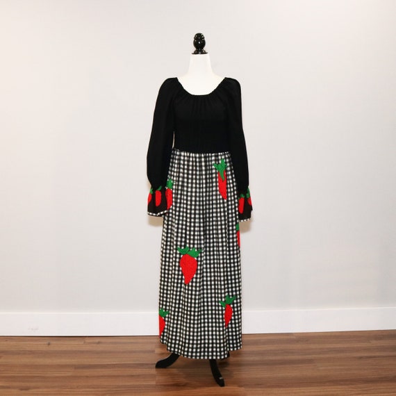 Vintage Joseph Ribkoff Strawberry Dress