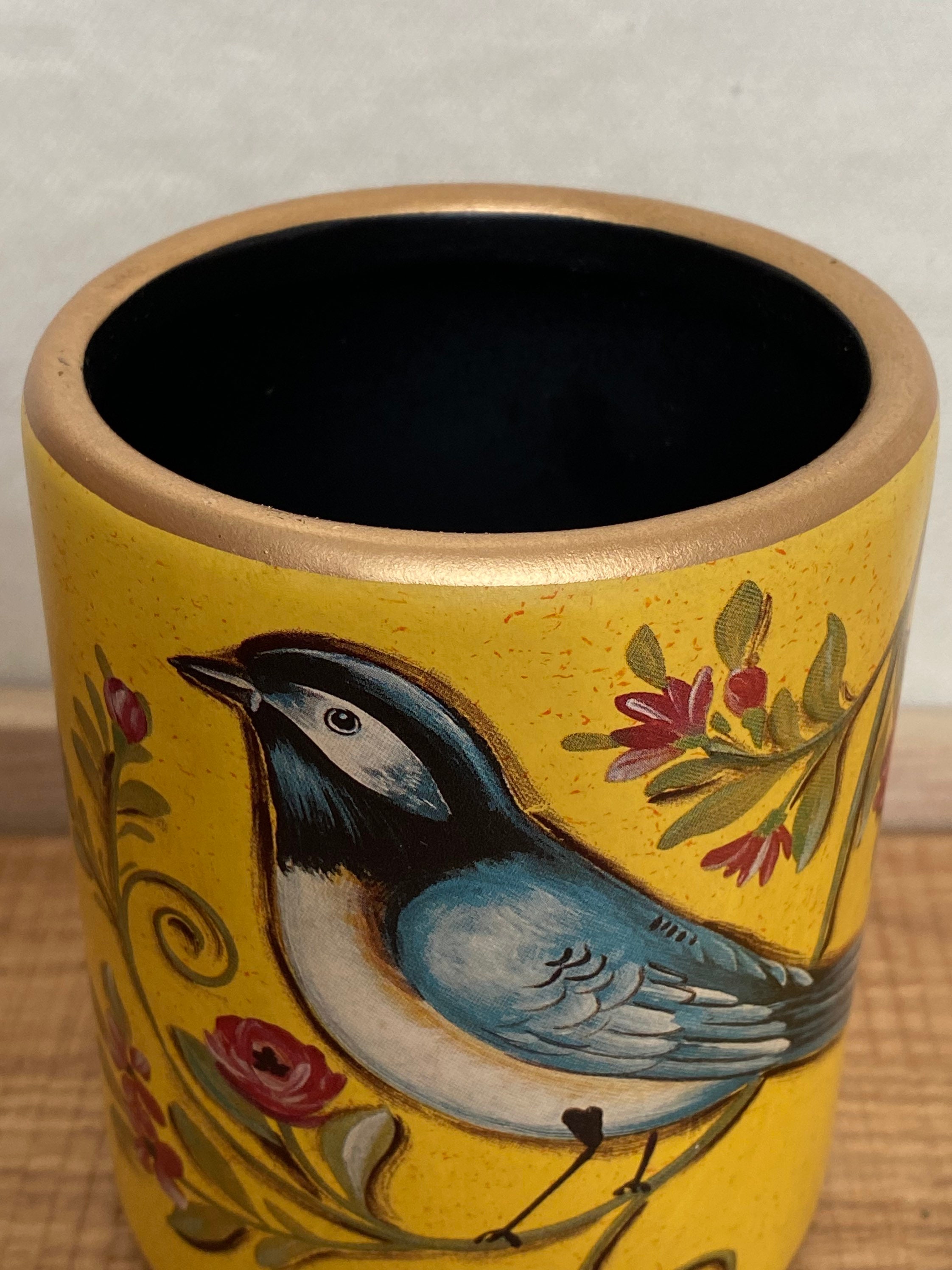 Vintage Style Tea Coffee Jar Ceramic Retro Container Kitchen Etsy