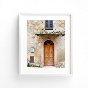 Pink Arched Doorway Print