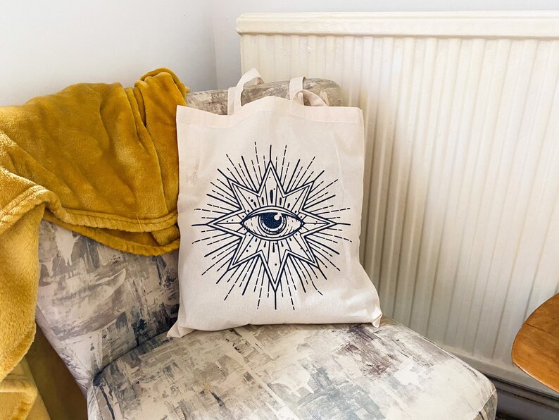 Mystic Star Tote Bag Glitter imagen 6