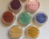 24 Mica Colors of Number 1 selling Micas CHOOSE Your 1 gram 1g Color Sample Pigment for Slime Soaps Cosmetic Makeup Resin CP MP Powder Loose