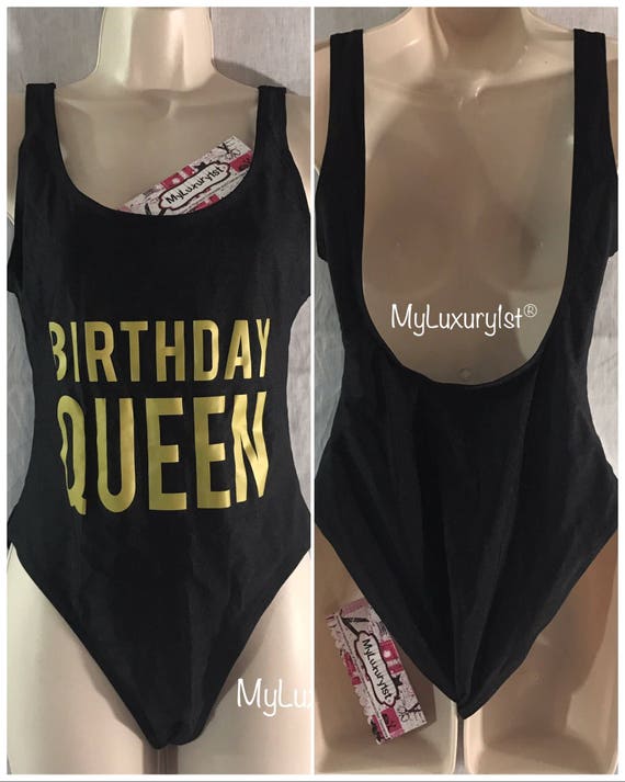 birthday queen bodysuit