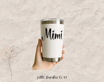 Personalized Mimi Vinyl Decal • Grandma Mother's Day Gift