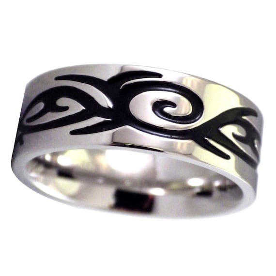 Women/'s Men/'s Band Taille 5-13 chain Rainbow Acier Inoxydable Bagues De Fiançailles Cadeau
