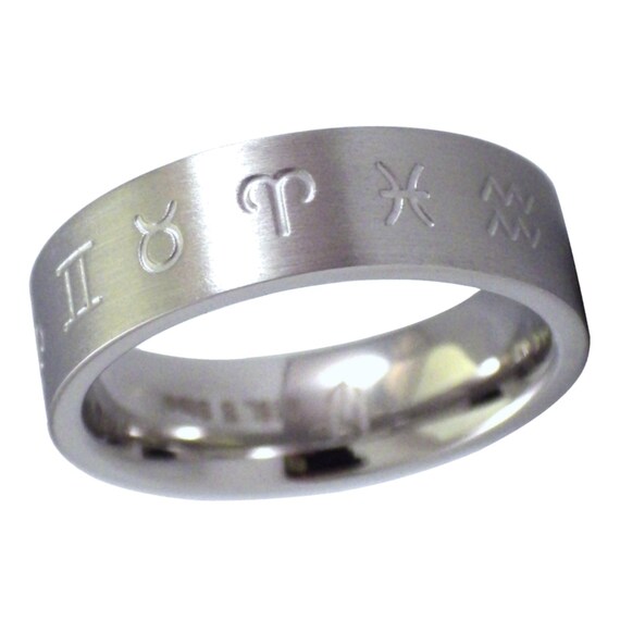 Free Gift Packaging Stainless Steel Textured Comfort Fit Wide Band Ring