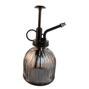 Smoke Gray Glass Mister Spray Bottle With Pump works for Plant , Hair, Crafts 6.8 oz.