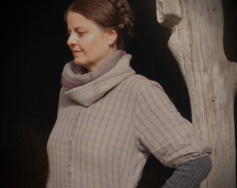 Woodpigeon snug handwoven in merino lambswool