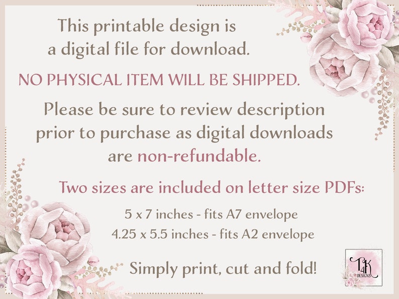 Printable Easter Cards 2 Sizes Included have a - Etsy