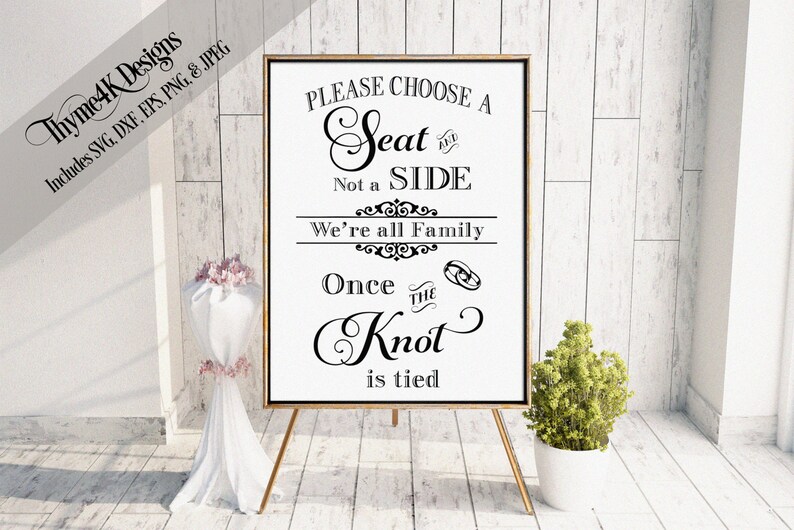 Digital Design please Choose A Seat.... Quote Etsy