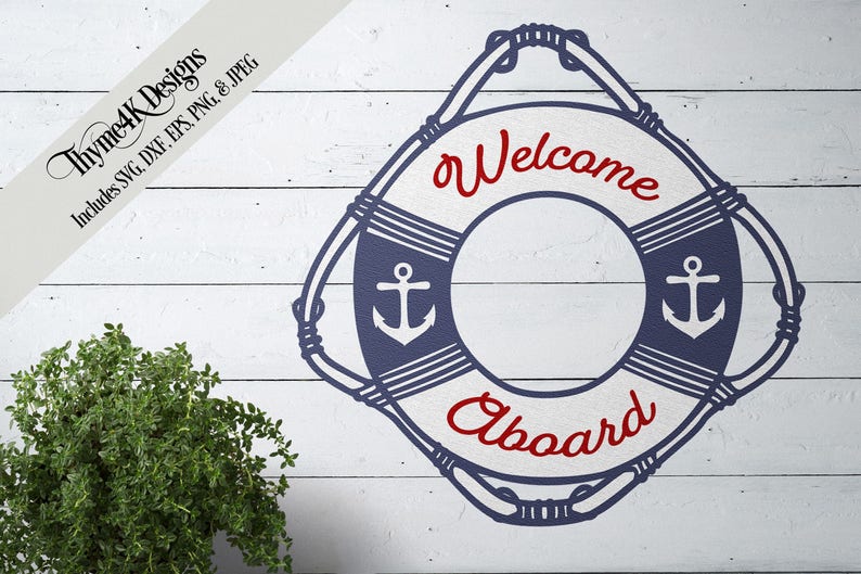 Download SVG Digital Design Welcome Aboard Instant | Etsy
