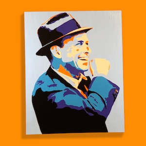 Frank Sinatra Contemporary 8x10 Fine-Art Color Study