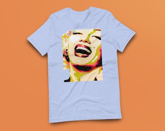 Marilyn Monroe Contemporary Fine-Art Short-Sleeve Unisex T-Shirt