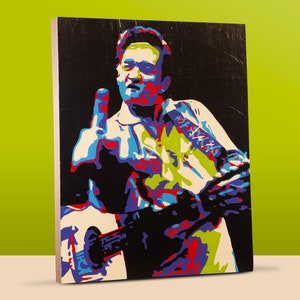 Johnny Cash Contemporary 8x10 Fine-Art Color Study
