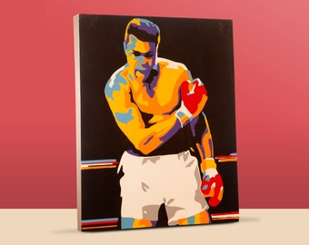 Muhammad Ali V Joe Frazier (3rd Fight), Boxing Art, Legends of