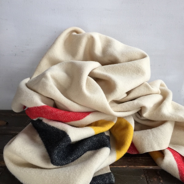 Vintage Knit Blanket Etsy