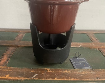 Vintage French Fondue pot/stand