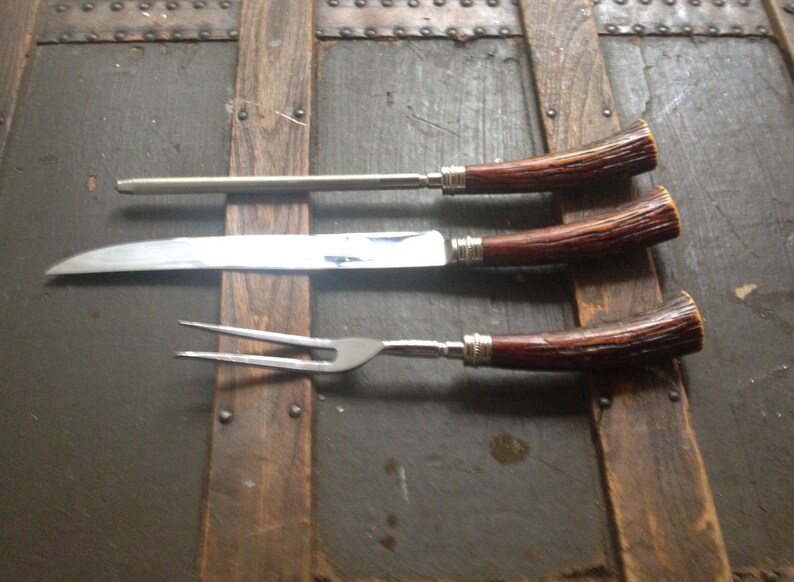 Vintge Mirilium Washington Forge Cutlery Set Sheffield England