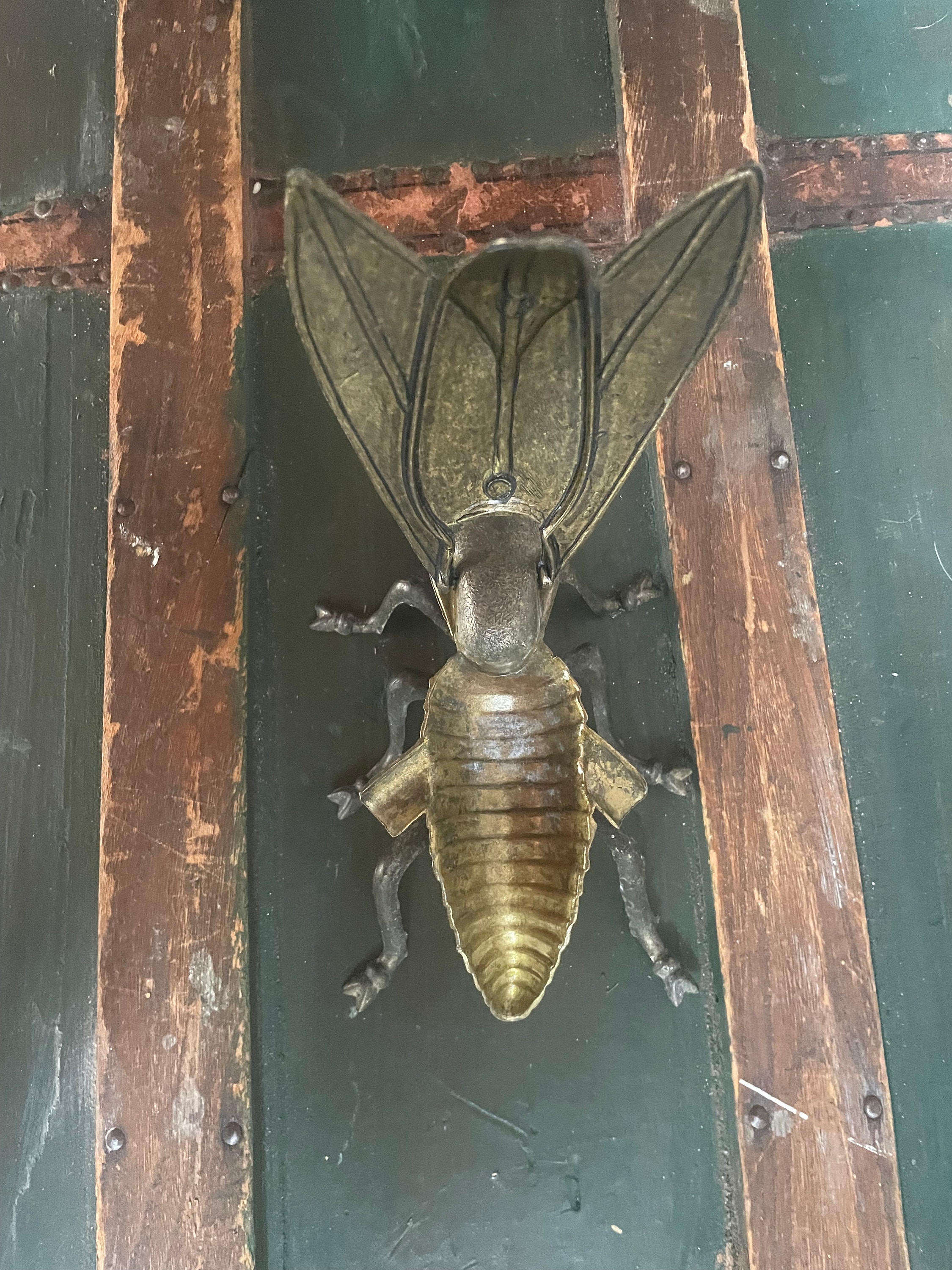 Large Vintage Brass Fly Ashtray - Etsy