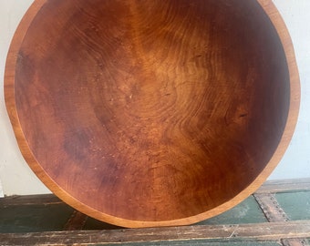 Vintage wooden bowl