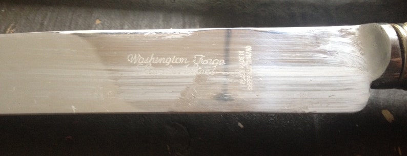 Vintge Mirilium Washington Forge Cutlery Set Sheffield England