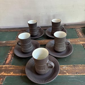 Dansk Flamestone Cup and Saucer - Etsy