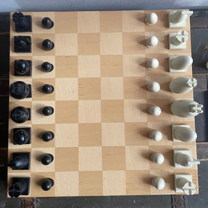 Vintage Michael Graves Chess Checker Set