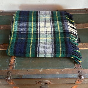 Vintage Plaid Throw