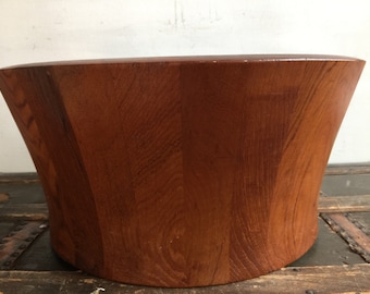 Vintage Large teak bowl Nissen