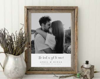 Engagement Gifts for Couple, Newly Engaged Gifts for Couple, Engagement Frame, Gift for Her, Personalized Gift for Couples,  Newly Engaged