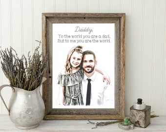 Father's Day Frame, First Father's Day Frame, First Fathers day Gift, New Dad Gift, 1st Father's Day Gift, Gift New Dad, Gift for husband