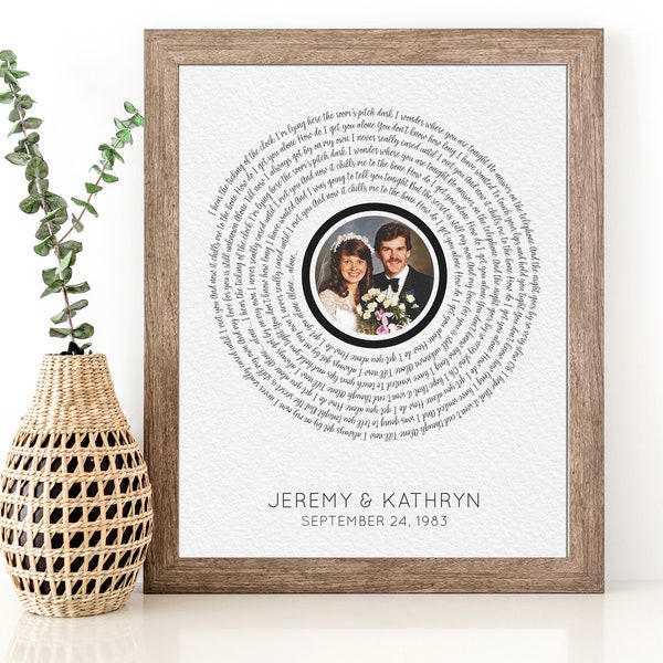 Gift for Parents Anniversary, Personalized 50th Wedding Anniversary Gifts, Golden Anniversary Present, 30th Anniversary, 50th Anniversary