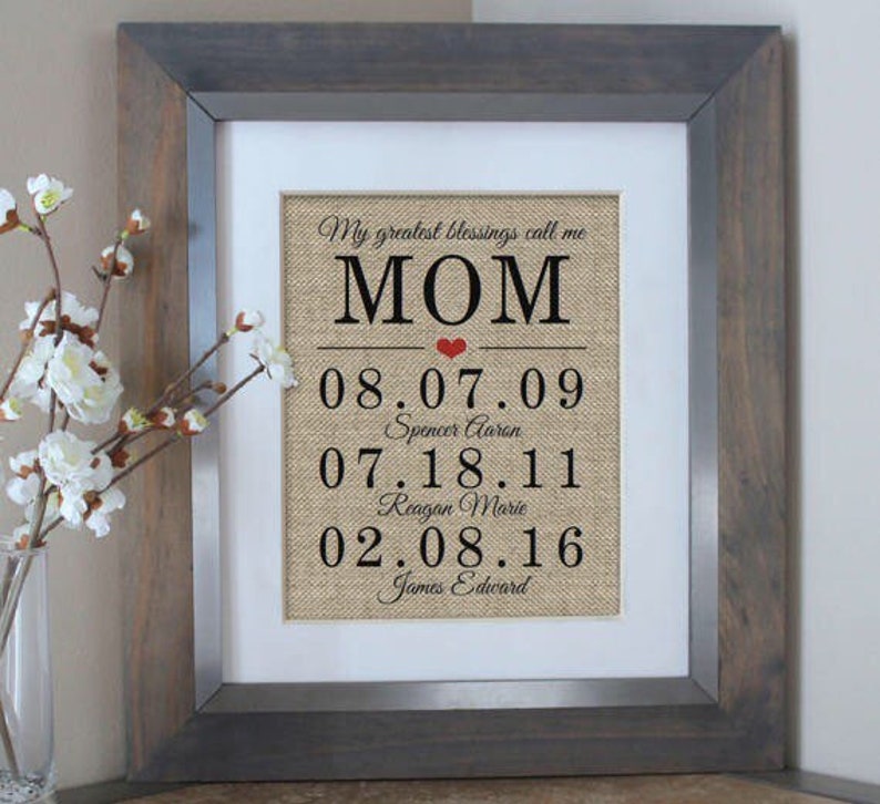 Mother Day Gift MOM Unique Gift Ideas for Mom Mother of the Etsy