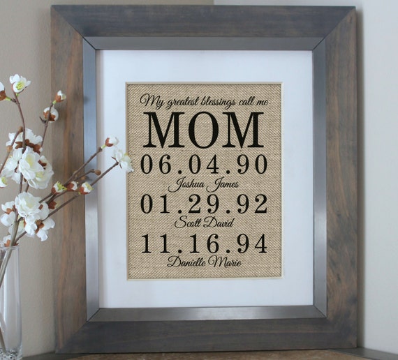 Mother Day Gift MOM Unique Gift Ideas for Mom Mother of the Bride Gifts for Mom  Mom Custom Sign Home Decor Gift Mom Mother of the Bride Gift 