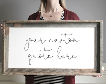 Customized Wood Signs, Custom Signs, Custom Wood Sign, Custom Wooden Sign, Personalized Wood Sign, Framed Wood Signs, Mothers Day Gift