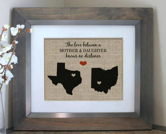 Mother Daughter Gift Long Distance Relationship Gift Idea