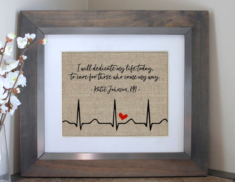 RN Gifts Nurse Gift Graduation Gift for Her or Him Gift for Nurse Nurse Graduation Gift RN Gift Personalized Nurse NURSE image 1